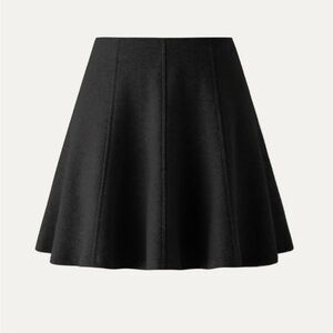 OGL High Waisted Flare Hem Mini Skirt S NWT